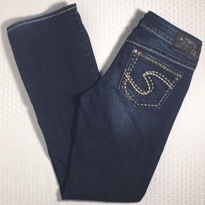 Silver Aiko Mid Boot Women’s Jeans